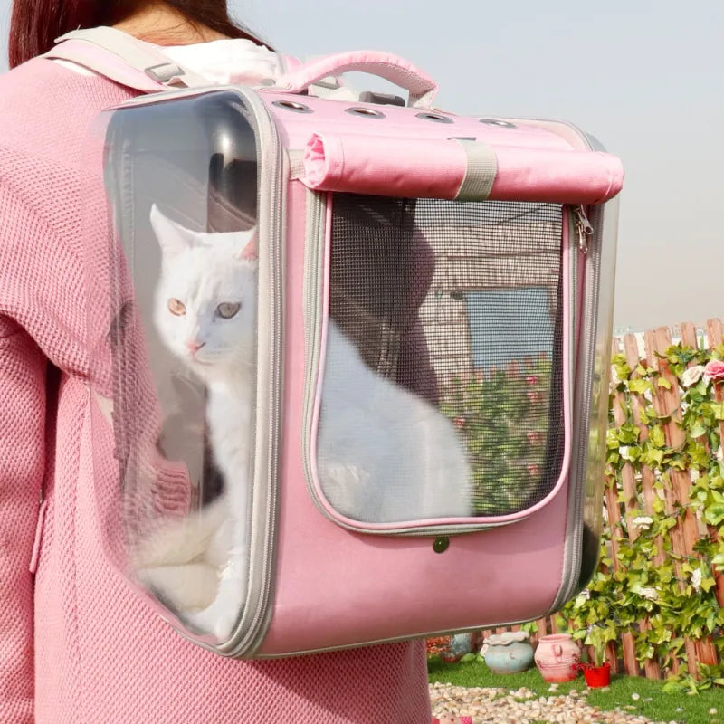Breathable Cat Travel Outdoor Shoulder Bag