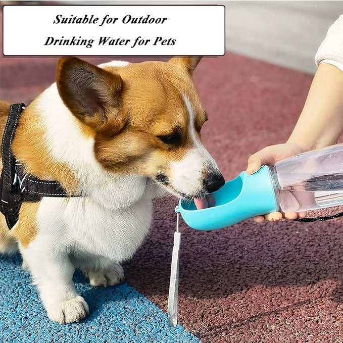 Dog Feeding Water Bottle for Outdoor