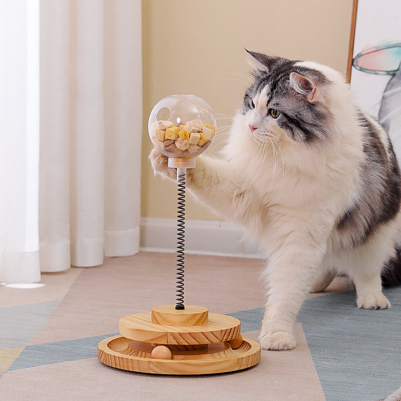 Self-Activity Cat Toy Treat Dispenser